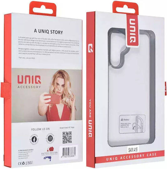 Tuniq Back Cover Plastic / Silicone Black (Galaxy A15)