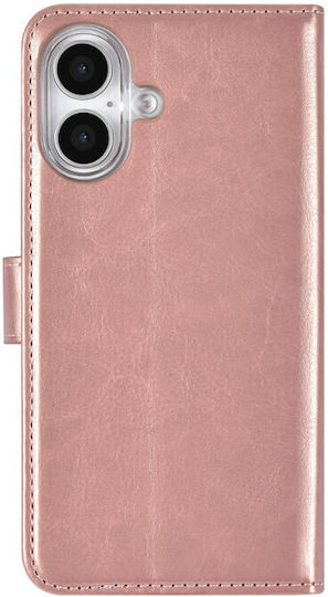 Tuniq Wallet Synthetic Leather Rose Gold (iPhone 16)