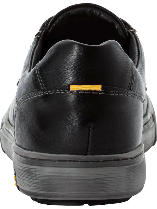 Men's Leather Casual Shoes Black
