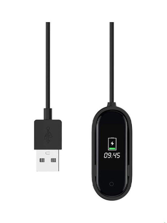 Usb Charging Φορτιστής για Mi Band 4 Μαύρος