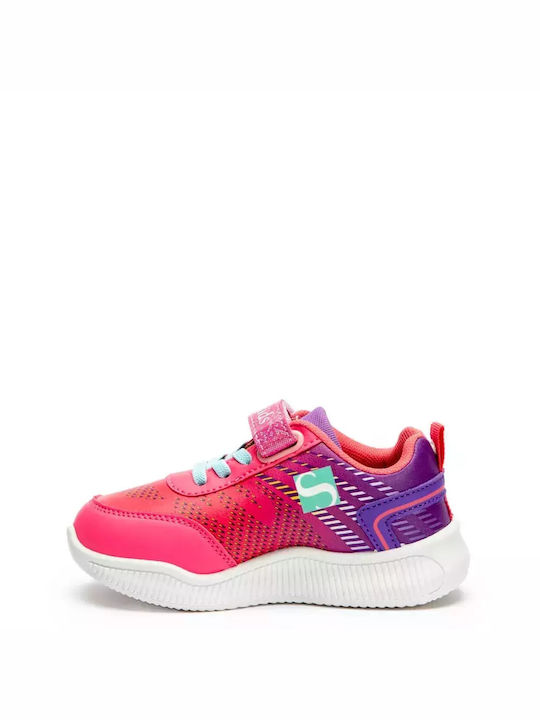 SmartKids Kids Sneakers with Scratch & Lights Pink