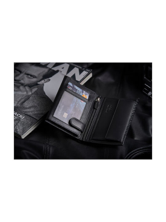 Δερμάτινο Ανδρικό Πορτοφόλι με RFID Μπεζ