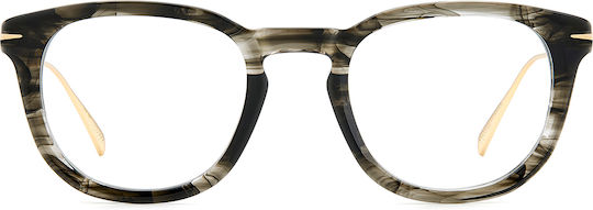 David Beckham Γυναικείος Σκελετός Καφέ DB 7122 8GX