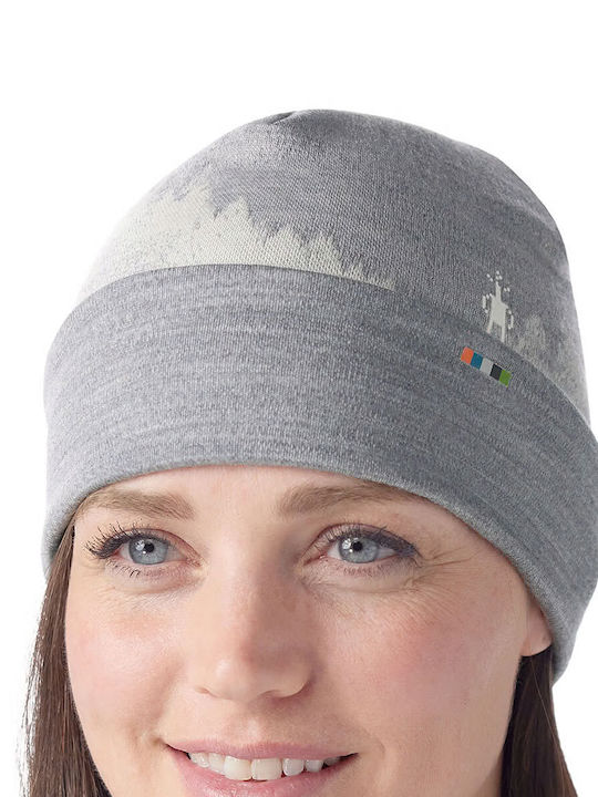 Smartwool Beanie Unisex Reversible Beanie Knitted in Gray color