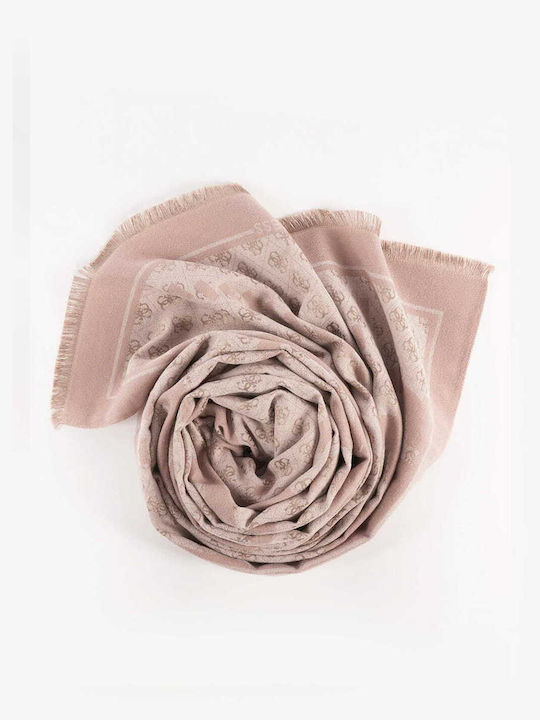 Guess Women's Wool Scarf Pink