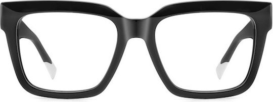 Missoni Plastic Eyeglass Frame Black MIS 0196 807