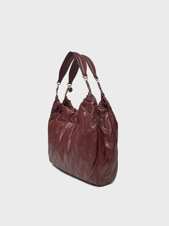 Guess Large Women's Bag Shoulder Burgundy