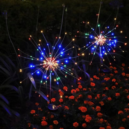 Fireworks Lampă Solară cu Alb Cald Lumină