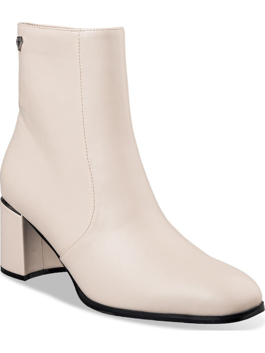 Stiefeletten Damen Weiß
