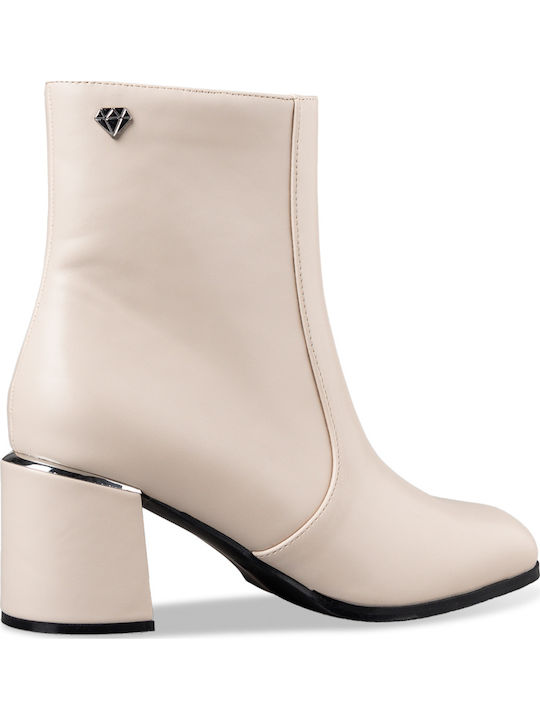 Stiefeletten Damen Weiß