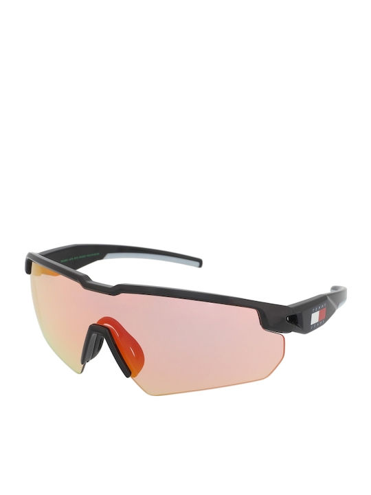 Tommy Hilfiger Ochelari de soare Μαύρα cu Cadru & Multicolor Lentilă Tommy Hilfiger Ochelari de soare Μαύρα cu Cadru & Multicolor Lentilă