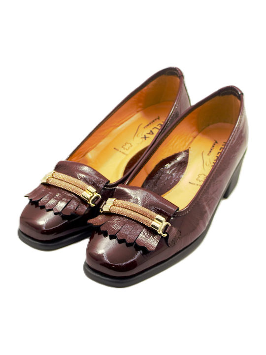 Pumps Burgundisch