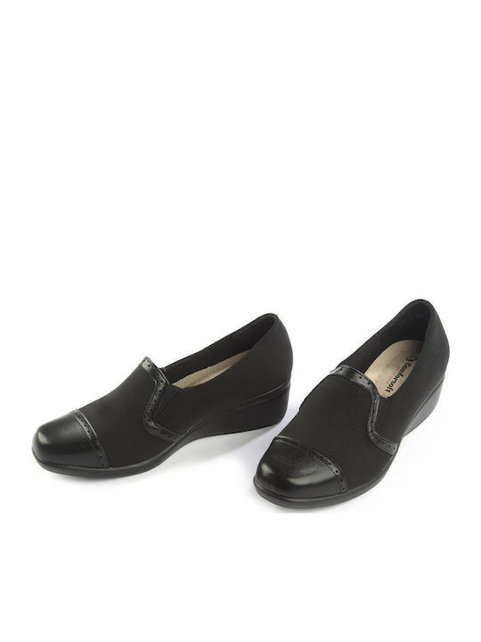 Women's Slip-On from Synthetic Leather Black