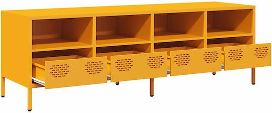Шкаф за телевизор Метален Mustard Д135xШ39xВ43.5см