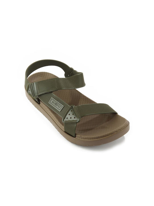 Fshoes Men's Sandals Green