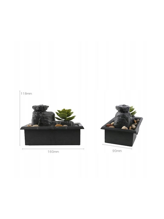 Zen Usb Battery Water Decorative Fountain Desk Indoor Calming