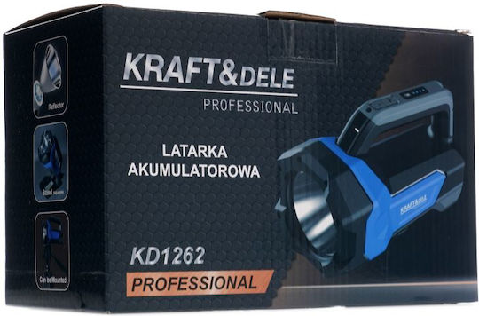 Lanternă LED reîncărcabilă 1000 Lm USB-C Kraft&Dele KD1262