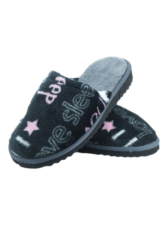 Winter Women's Slippers Black