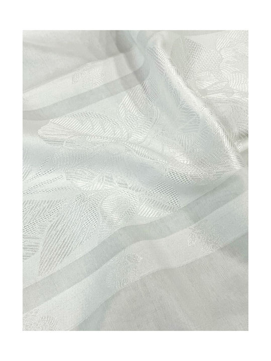 Decotelia Κουρτίνα με Τρέσα Λευκή 270x300εκ.