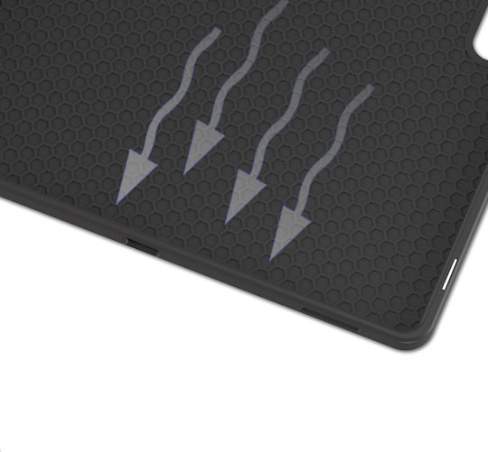 Erbord Flip Cover Schwarz (Galaxy Tab S10 Ultra)