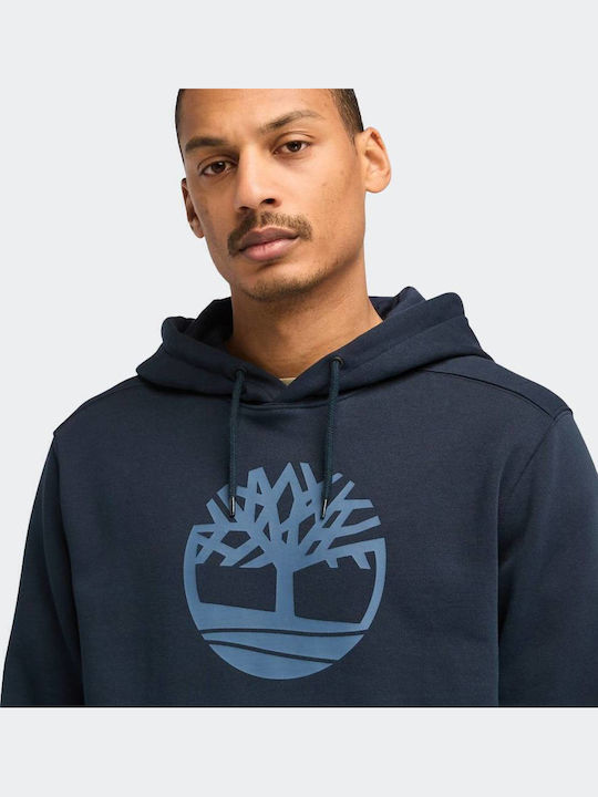 River Tree Суитшърт с Качулка Тъмносин
