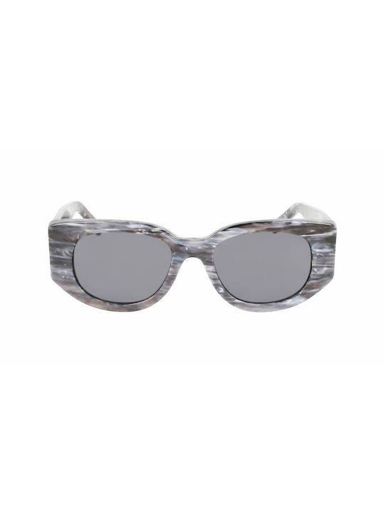 Salvatore Ferragamo Women's Sunglasses with Gray Plastic Frame and Gray Lens SF1053S 039