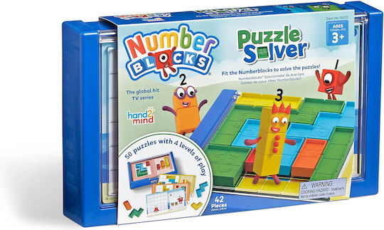 Hand2Mind Numberblocks Solve Puzzles Numberblocks Solve Puzzles Образователна Игра Образователни за 3+ години Години