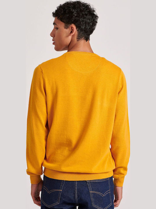 Langarm Pullover Gelb Senf