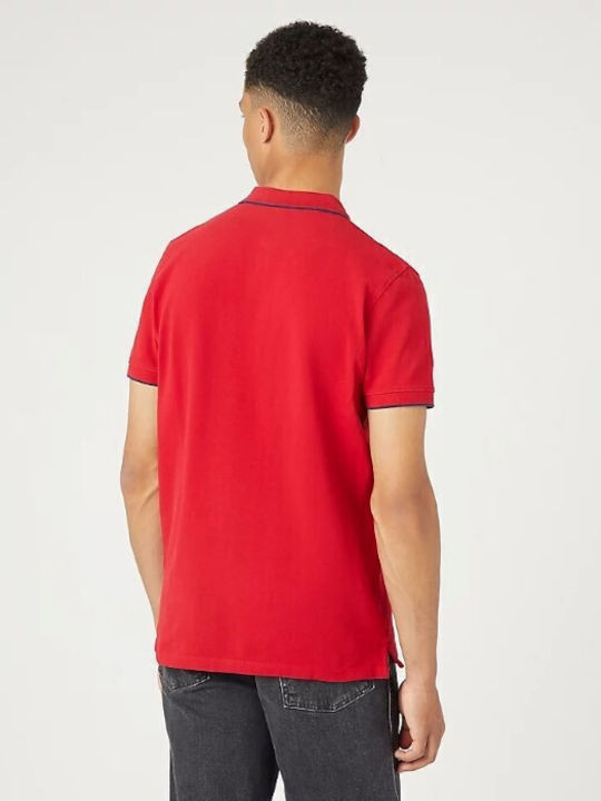 Wrangler Polo Bluză Red