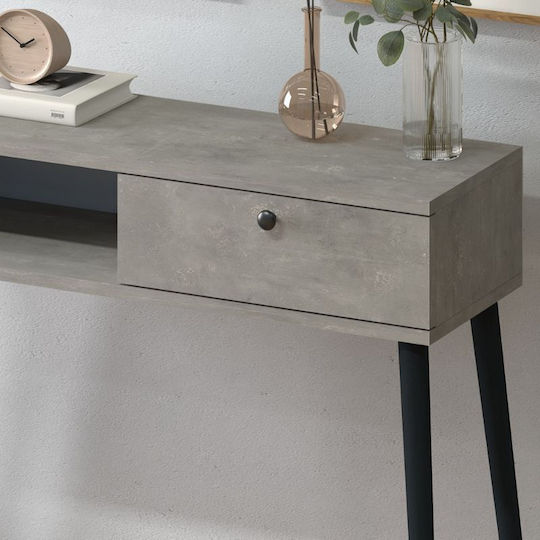 Napoli Конзолна маса Дървена Retro Grey Д90xШ29xВ88cm