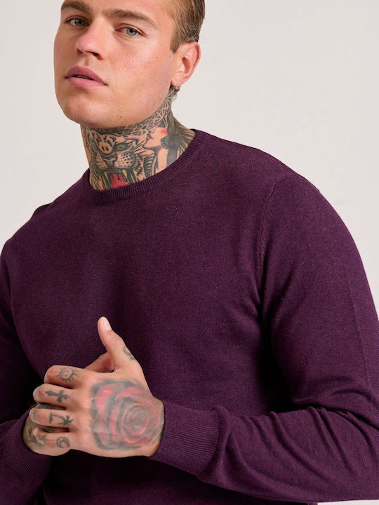Langarm-Pullover Purple