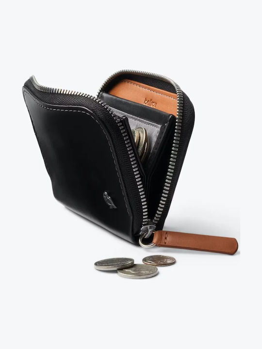 Folio Leather Men's Wallet with RFID Black