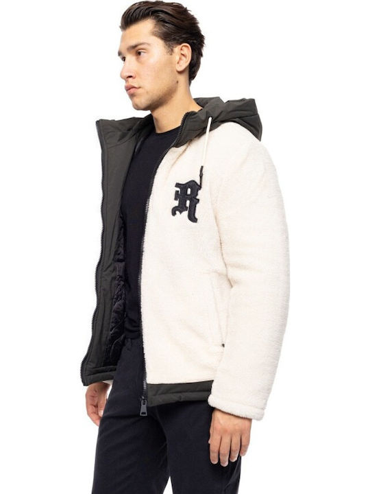 Geacă Iarna Off White