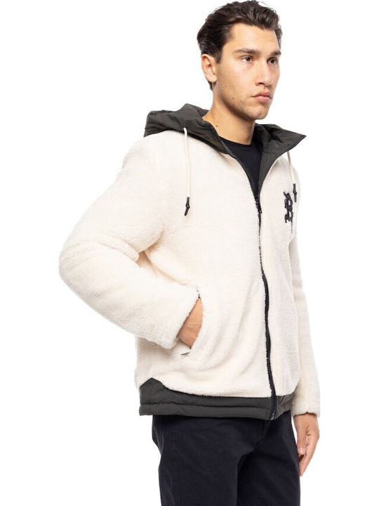 Geacă Iarna Off White