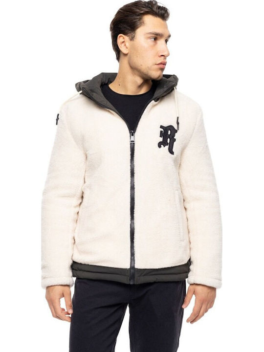 Geacă Iarna Off White