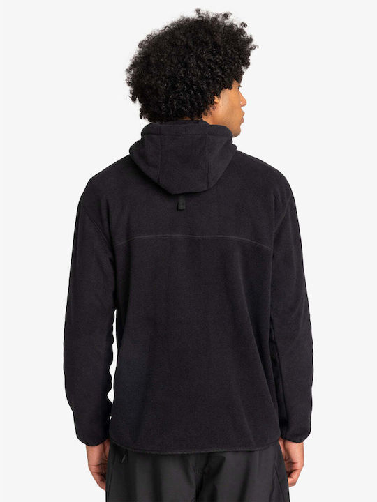 Quiksilver Sweatshirt Fleece with Hood Black