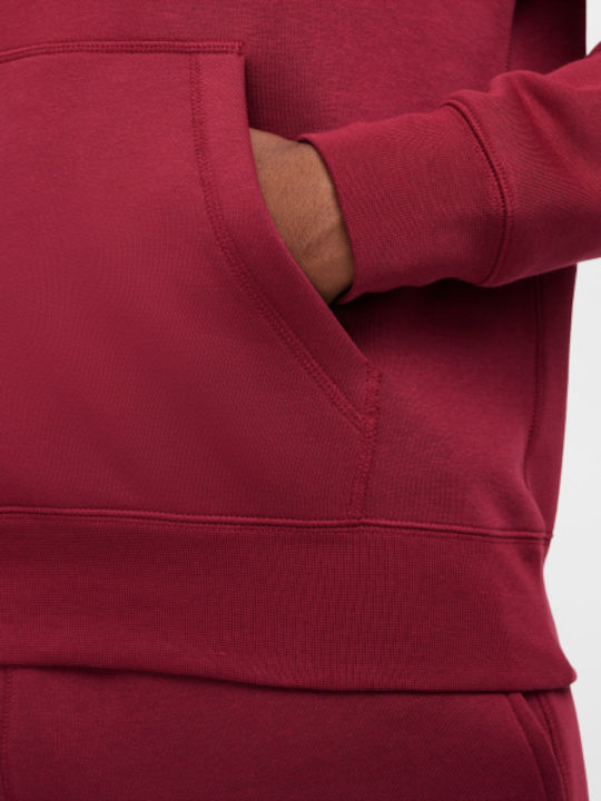 Herren Sweatshirt mit Kapuze Rot