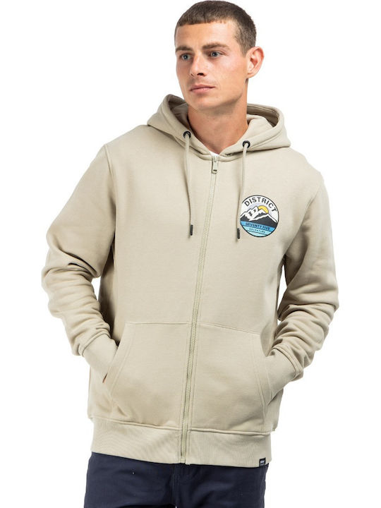 Cardigan With Hood Beige