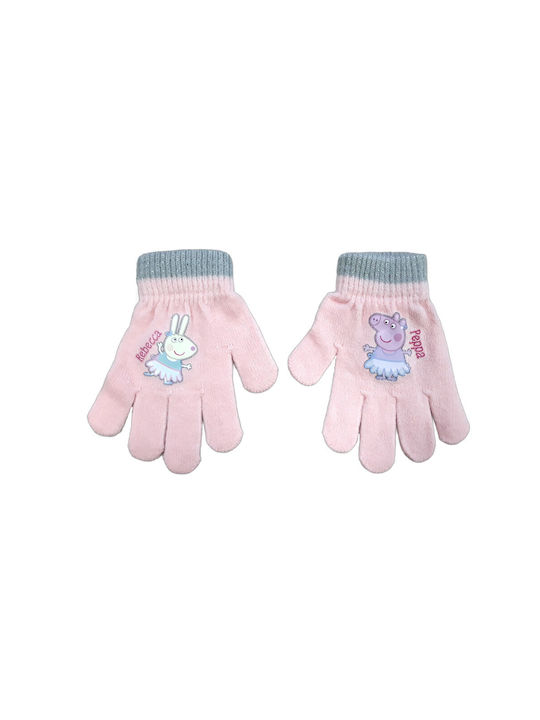 Peppa Pig Kids Gloves Pink 1pcs