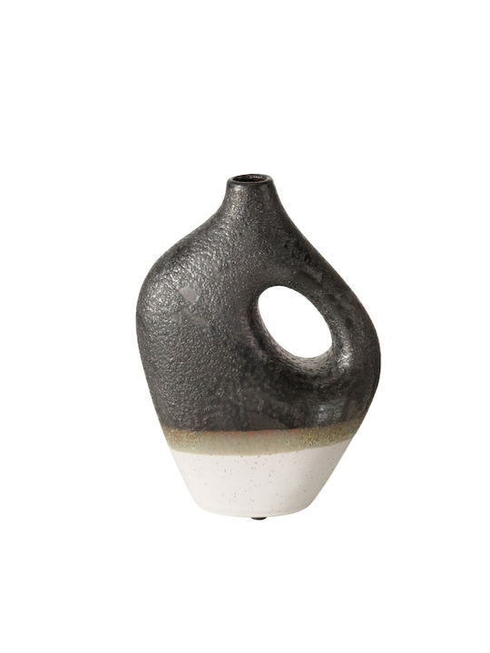 Boltze Vază Decorativă Ceramică Alb 18x8x26cm 1buc