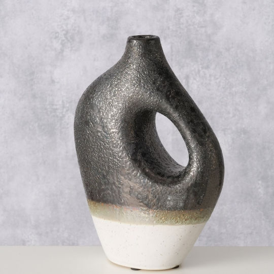 Boltze Decorative Vase White 18x8x26cm