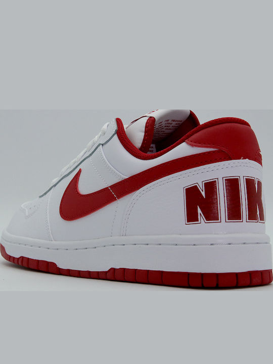 Big Low Ανδρικά Sneakers Λευκό Δέρμα