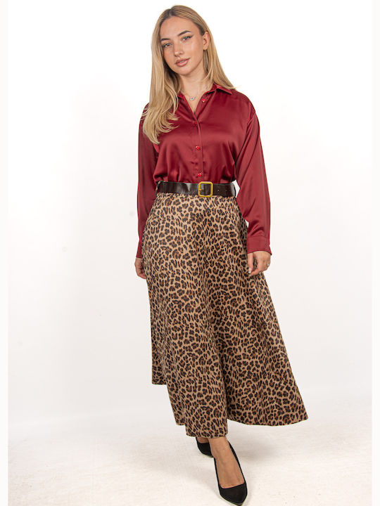 Ellen Skirt Cloche Leopard Leopard