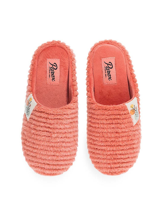 Parex Winter Women's Slippers in Orange color