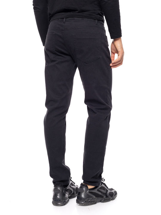 Biston Trousers Chino Elastic Black