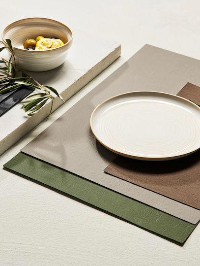 ASA Selection Σουπλά από Δερματίνη Καφέ 46x33cm ASA Selection Σουπλά από Δερματίνη Καφέ 46x33cm