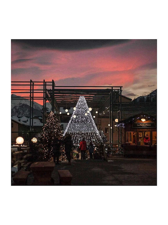 500 Lights LED 50m. Warm White Solar in String 1pcs