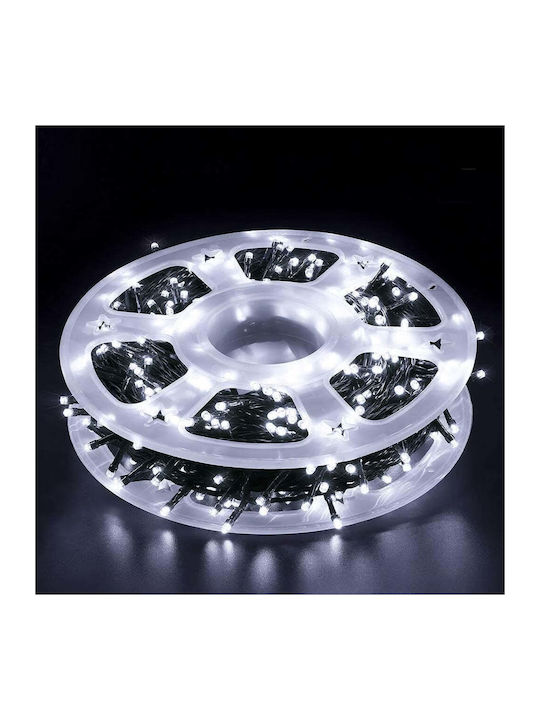 240 Λαμπάκια LED 50μ. Θερμό Λευκό σε Σειρά