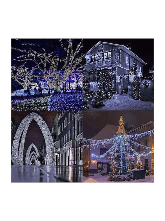500 Lights LED 50m. Warm White Solar in String 1pcs