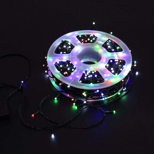 240 Λαμπάκια LED 50μ. Θερμό Λευκό σε Σειρά